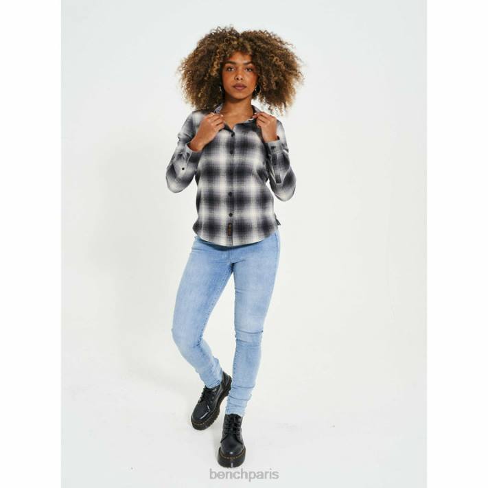 Bench femmes contre-vérification chemise en flanelle cheviotti 40ND113