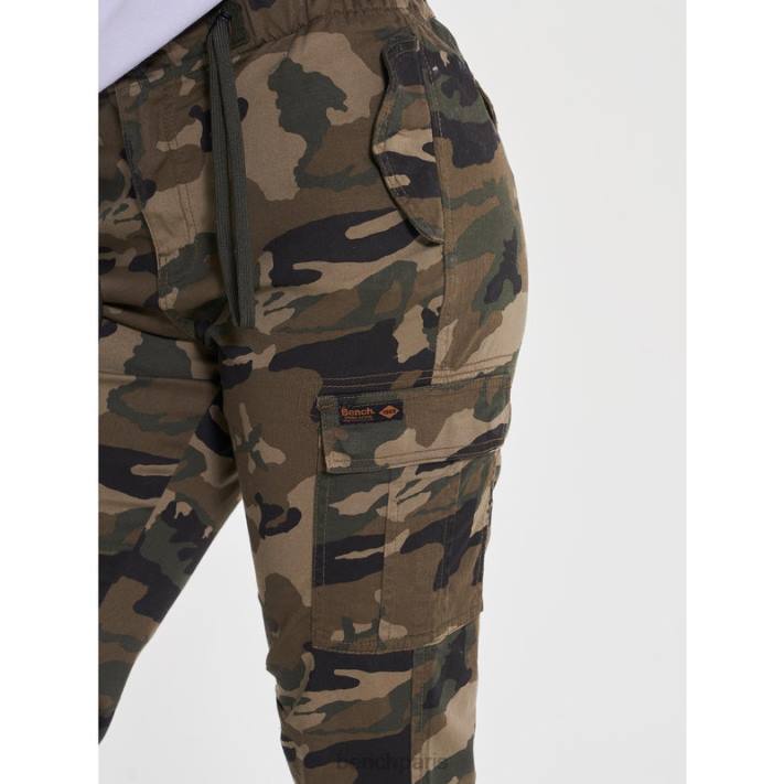 Bench femmes camouflage pantalon cargo kanako 40ND128