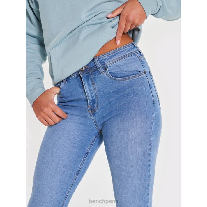 Bench femmes délavé jean skinny faye 40ND119