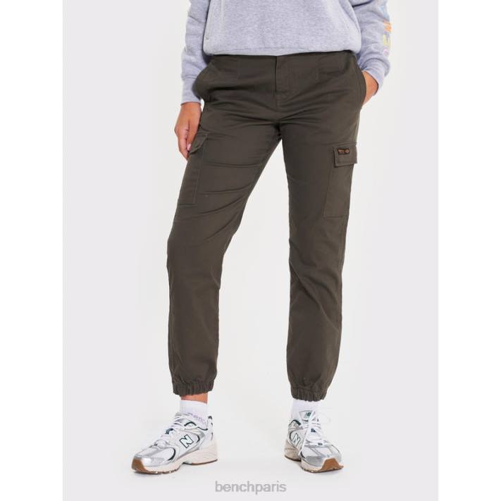 Bench femmes kaki pantalon cargo doah 40ND126