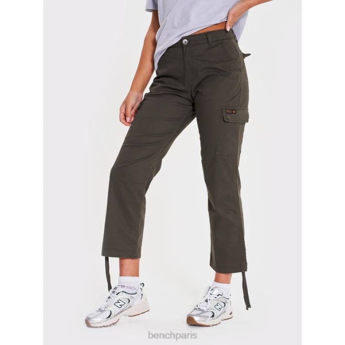 Bench femmes kaki pantalon cargo elfriede 40ND129