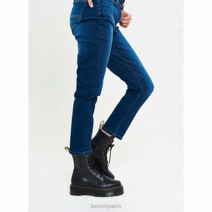 Bench femmes lavage bleu foncé jean mom stevie 40ND116