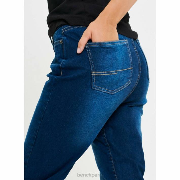 Bench femmes lavage bleu foncé jean mom stevie 40ND116