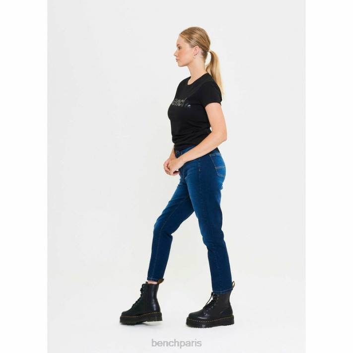 Bench femmes lavage bleu foncé jean mom stevie 40ND116