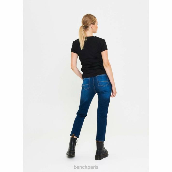Bench femmes lavage bleu foncé jean mom stevie 40ND116