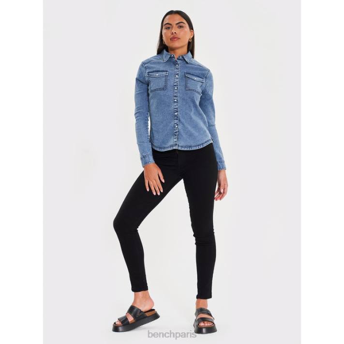 Bench femmes noir jean skinny faye 40ND118