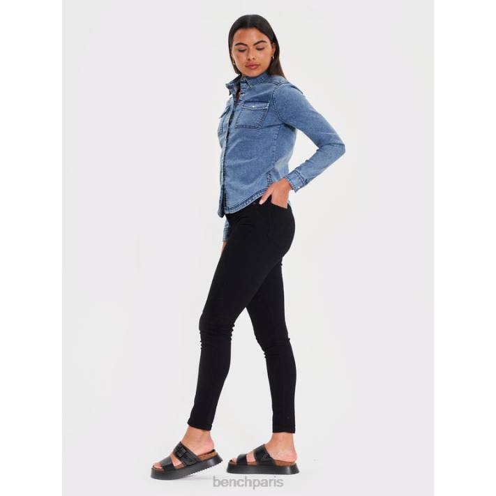 Bench femmes noir jean skinny faye 40ND118