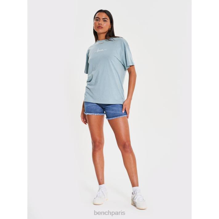 Bench femmes bleu moyen short en jean kaylie 40ND133