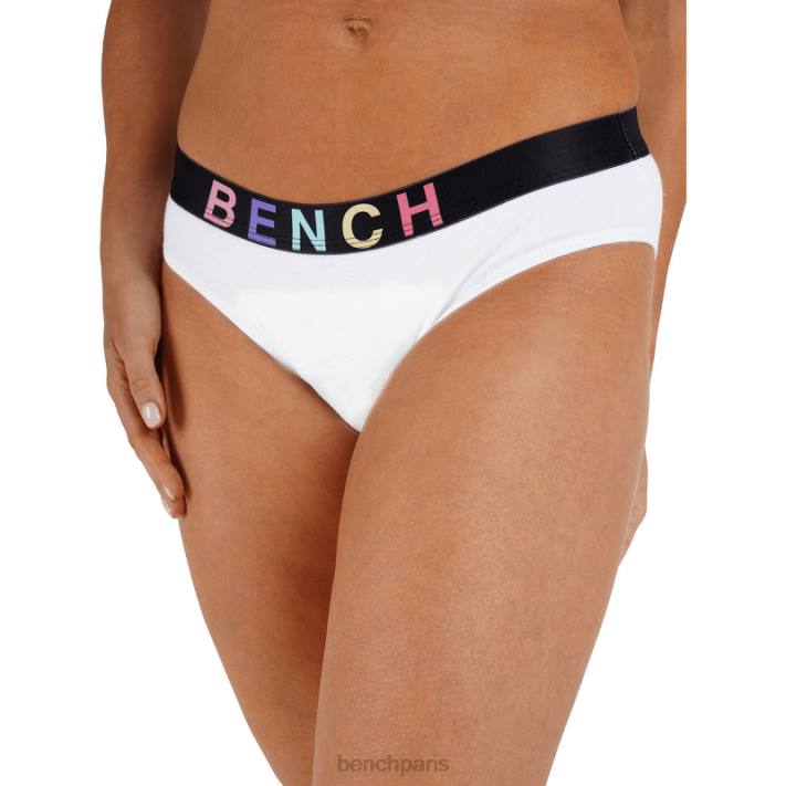 Bench femmes blanc ensemble haut court et culotte amaya 40ND142