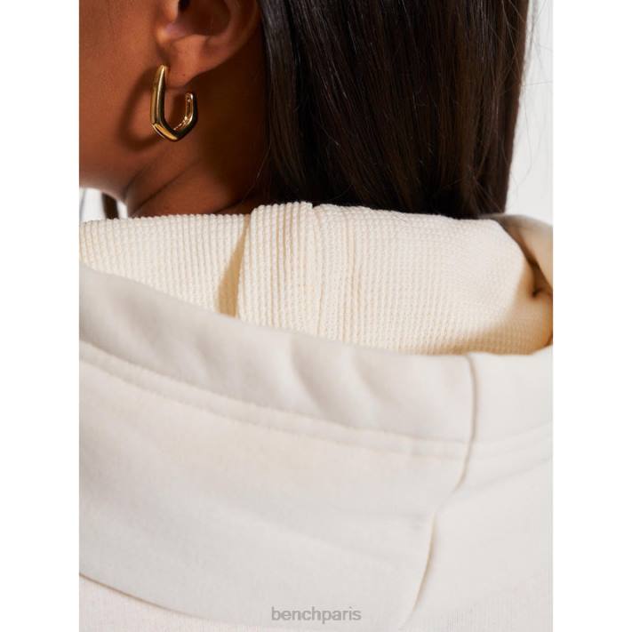 Bench femmes blanc d'hiver sweat à capuche lessie 40ND107