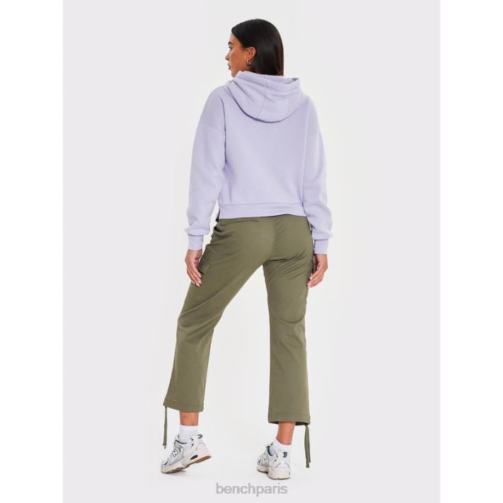 Bench femmes lilas sweat à capuche emaline 40ND106