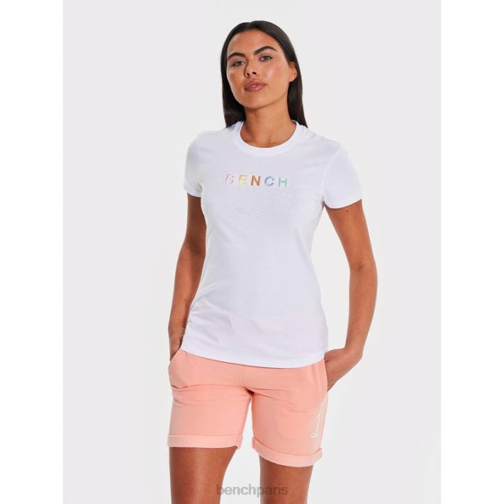 Bench femmes blanc t-shirt galellea 40ND91