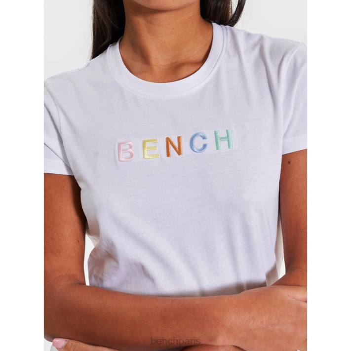 Bench femmes blanc t-shirt galellea 40ND91