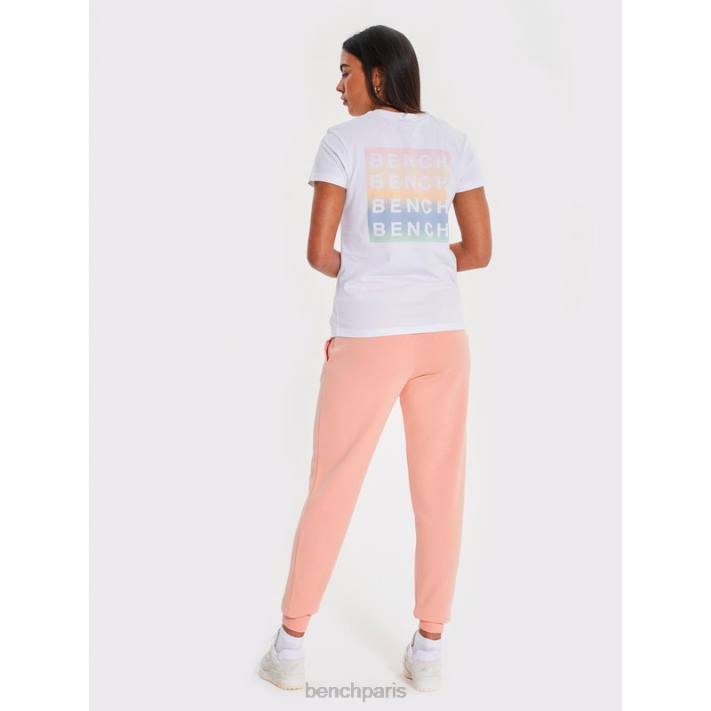 Bench femmes blanc t-shirt thalassa 40ND92