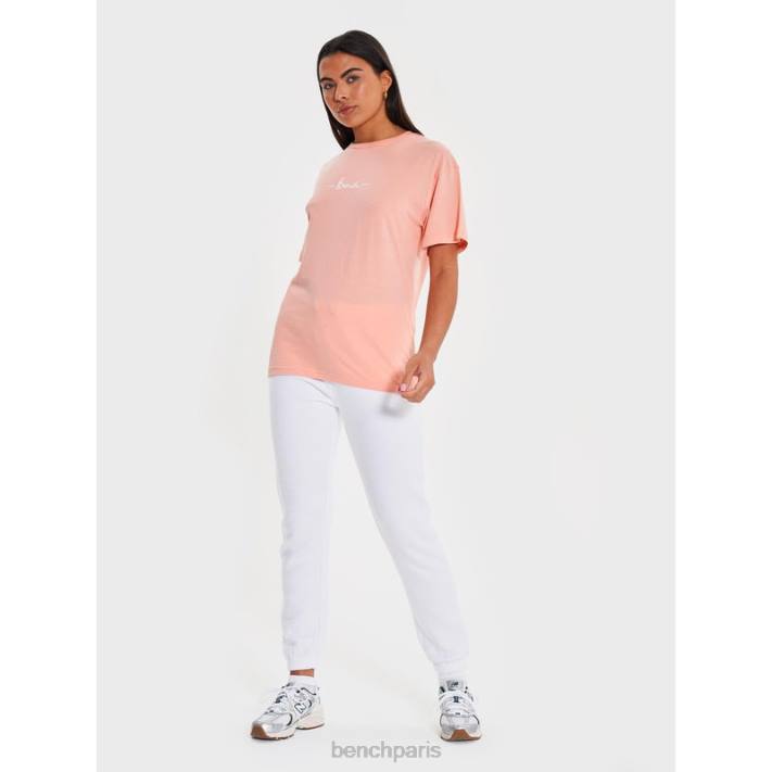 Bench femmes pêche t-shirt abélia 40ND99