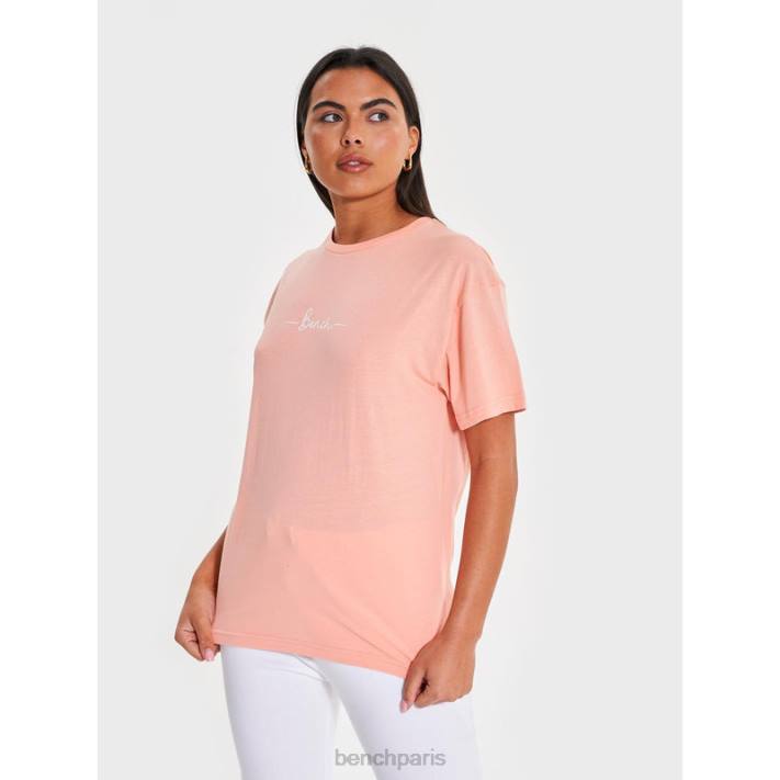 Bench femmes pêche t-shirt abélia 40ND99