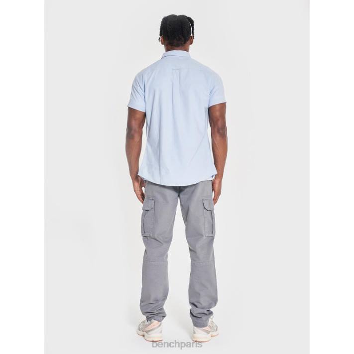 Bench Hommes bleu clair chemise à manches courtes bowdon 40ND28