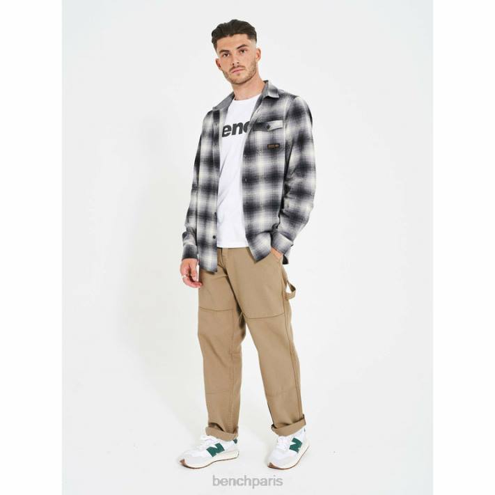 Bench Hommes contre-vérification chemise en flanelle cheviot 40ND31