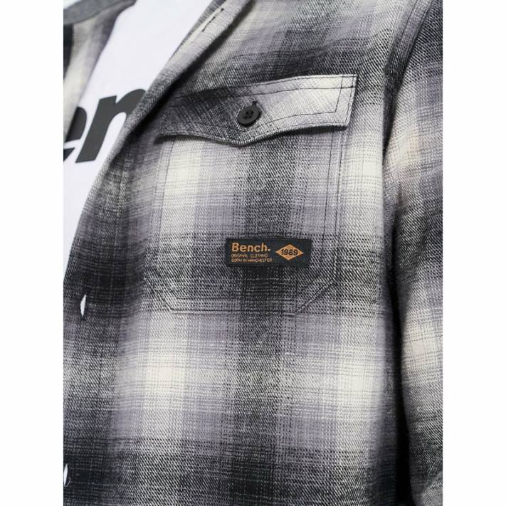 Bench Hommes contre-vérification chemise en flanelle cheviot 40ND31