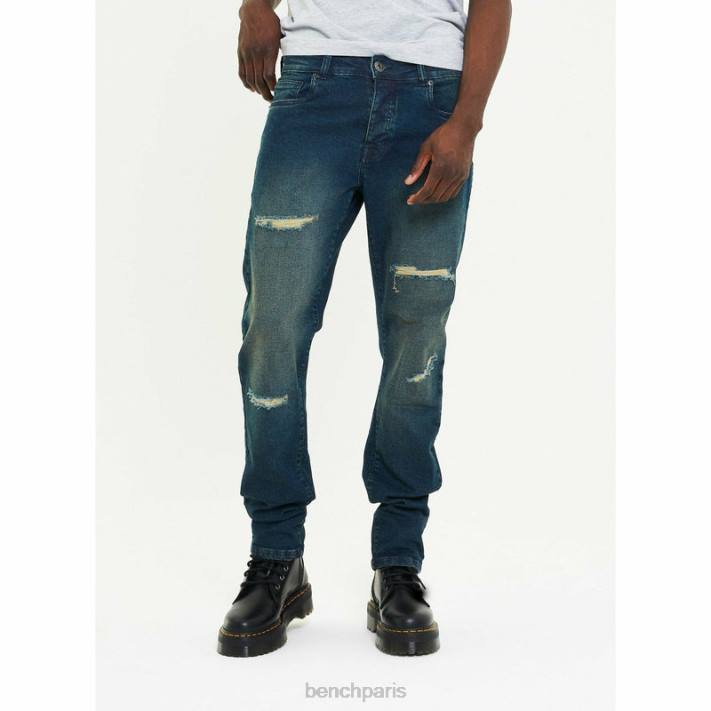 Bench Hommes bleu délavé aw-002 jean slim 40ND89
