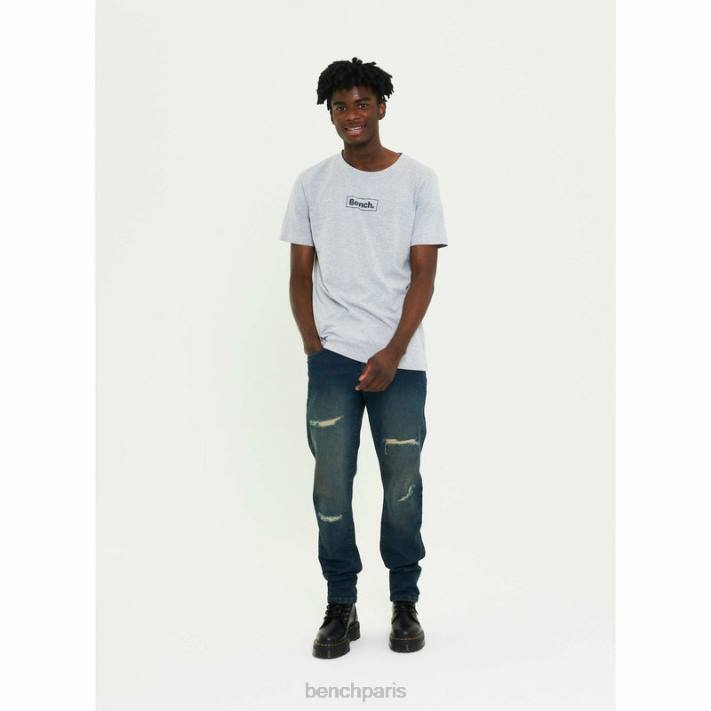 Bench Hommes bleu délavé aw-002 jean slim 40ND89