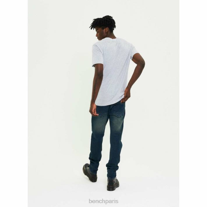 Bench Hommes bleu délavé aw-002 jean slim 40ND89