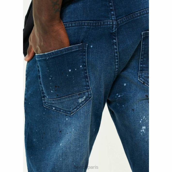 Bench Hommes bleu moyen aw-003 jean slim 40ND87