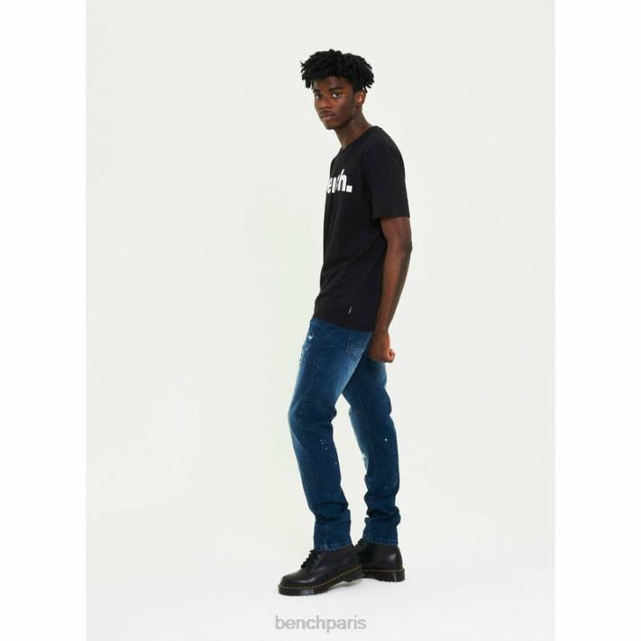 Bench Hommes bleu moyen aw-003 jean slim 40ND87