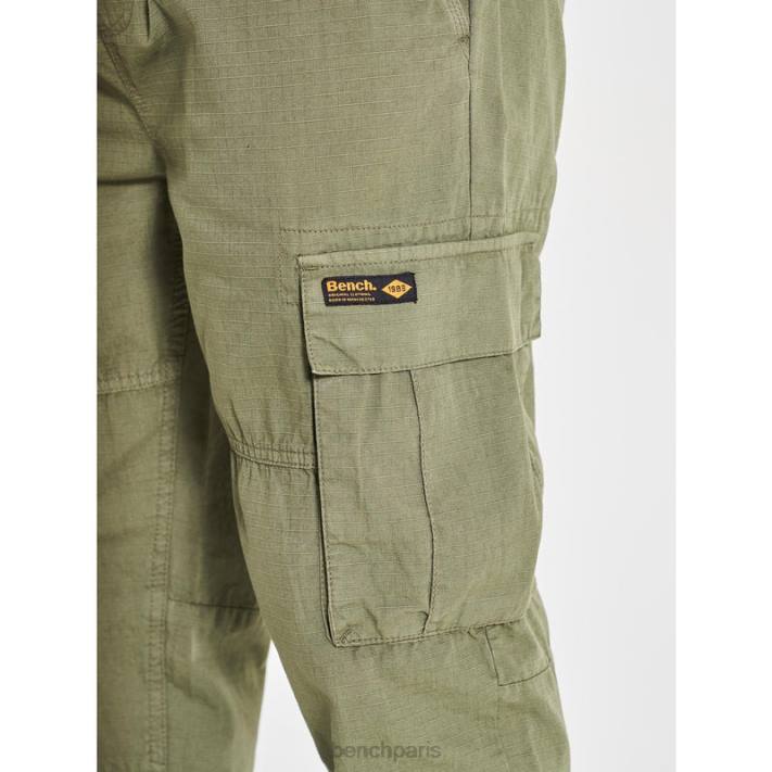 Bench Hommes kaki pantalon cargo devvie 40ND53