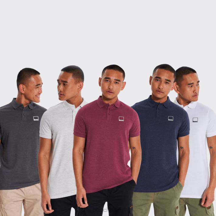 Bench Hommes assorti lot de 5 polos pritchard 40ND4