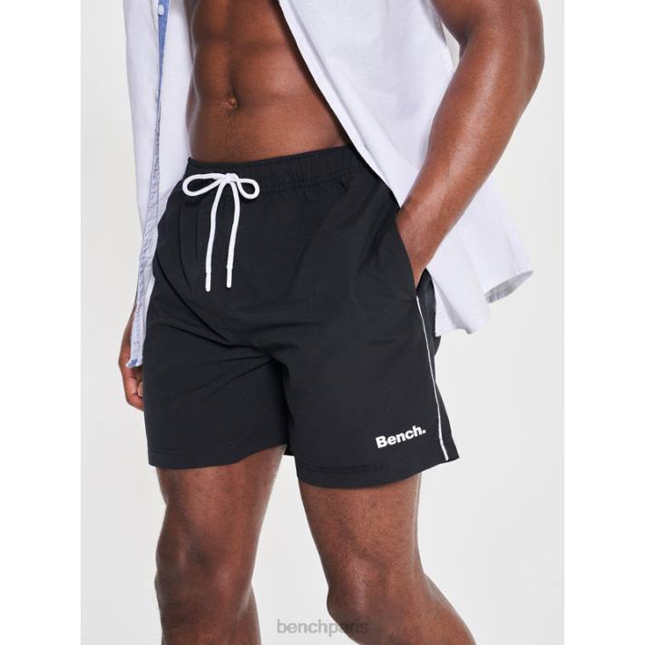 Bench Hommes noir short de bain bleu azur 40ND45