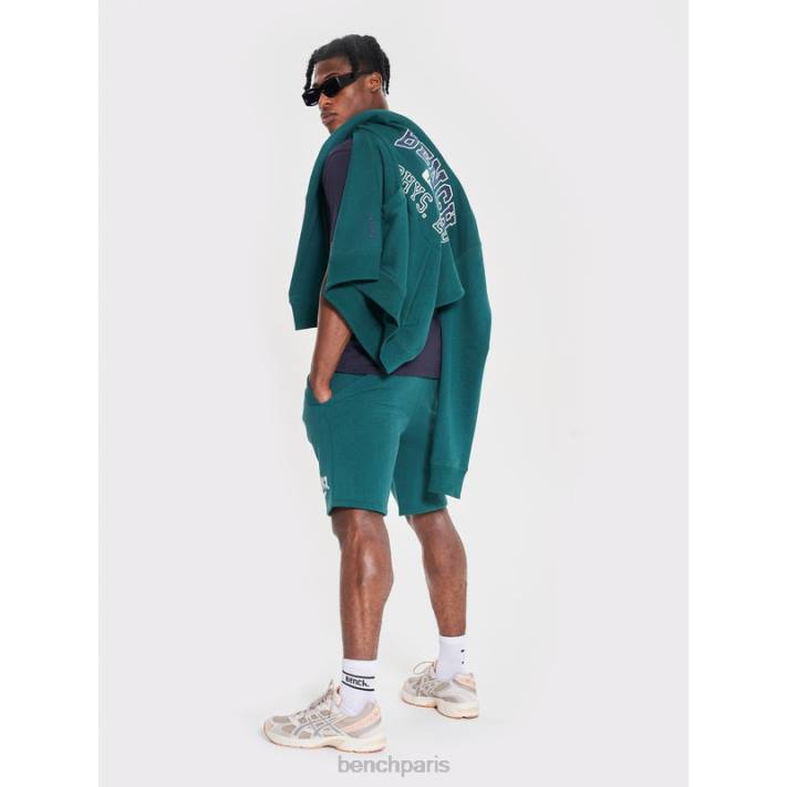 Bench Hommes vert short polaire raldo 40ND49
