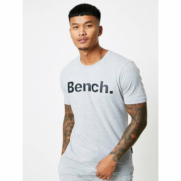 Bench Hommes gris chiné ensemble de survêtement 3 pièces axel 40ND70