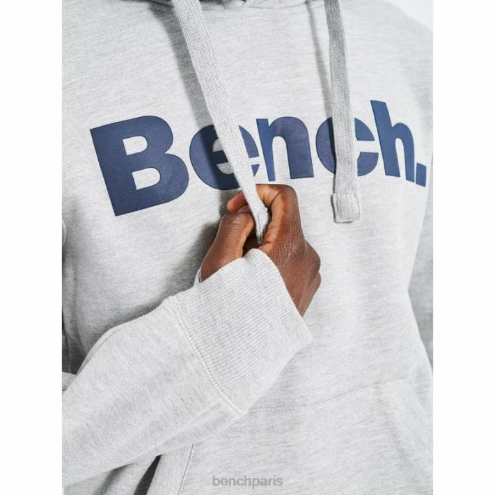 Bench Hommes gris chiné survêtement polaire maillet 2 pièces 40ND67