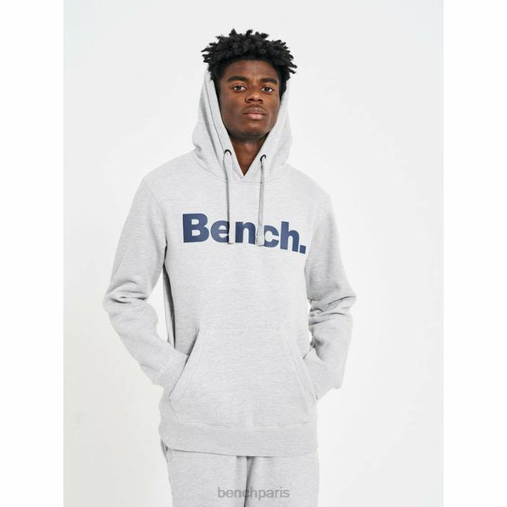 Bench Hommes gris chiné survêtement polaire maillet 2 pièces 40ND67