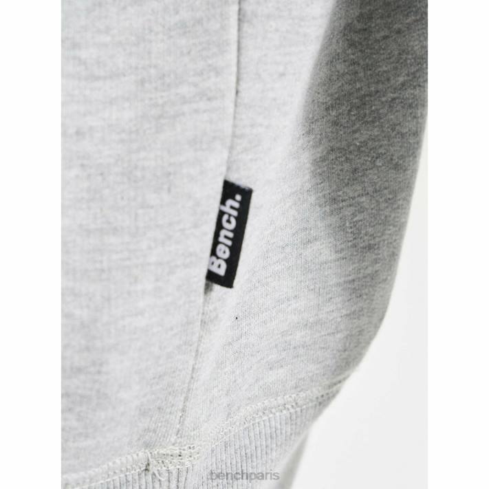 Bench Hommes gris chiné survêtement polaire maillet 2 pièces 40ND67