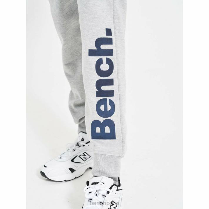 Bench Hommes gris chiné survêtement polaire maillet 2 pièces 40ND67