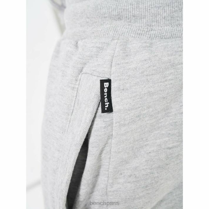 Bench Hommes gris chiné survêtement polaire maillet 2 pièces 40ND67