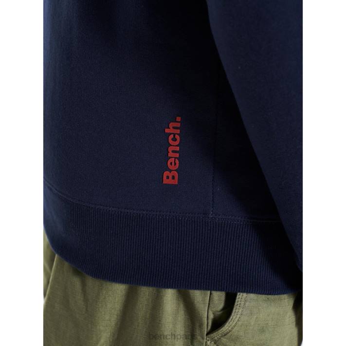 Bench Hommes marine sweat à capuche 40ND37