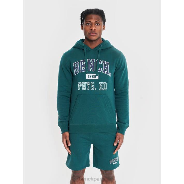 Bench Hommes vert sweat à capuche 40ND35