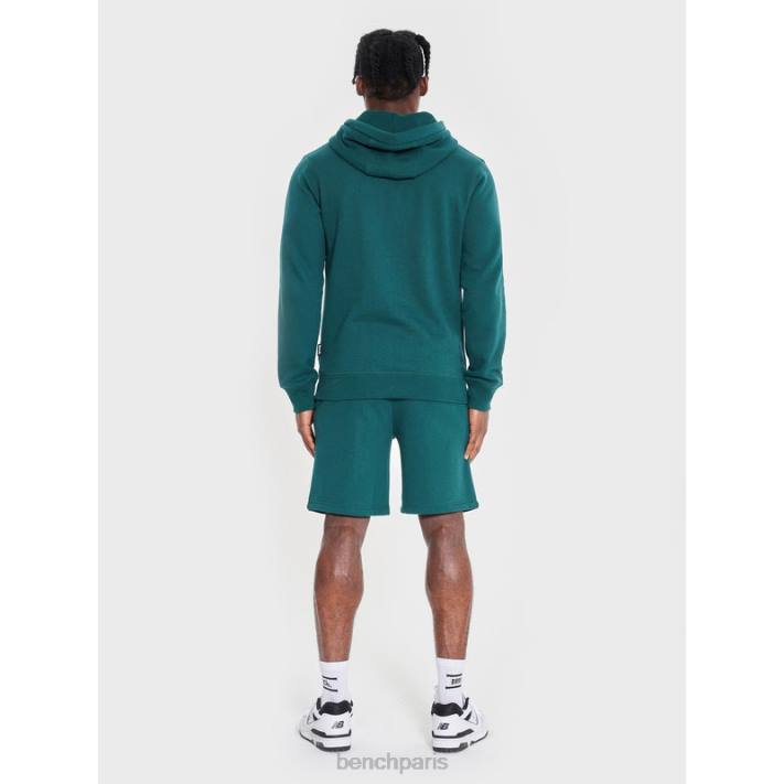 Bench Hommes vert sweat à capuche 40ND35