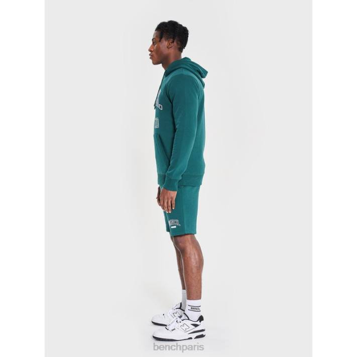 Bench Hommes vert sweat à capuche 40ND35