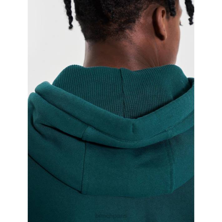 Bench Hommes vert sweat à capuche 40ND35