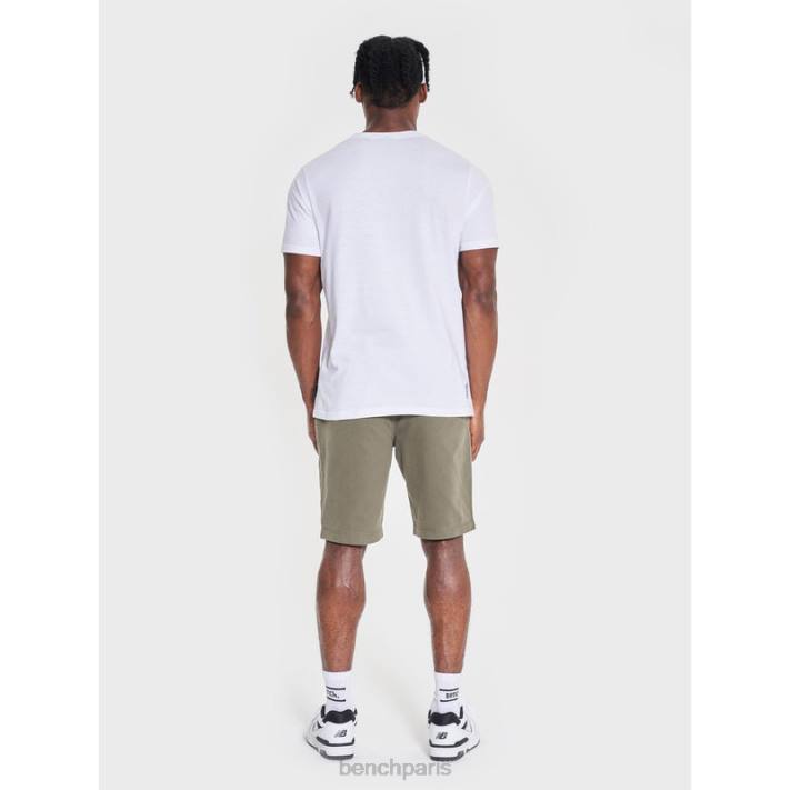 Bench Hommes blanc t-shirt hutter 40ND16