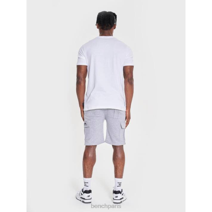 Bench Hommes blanc tee shirt thaniel 40ND9