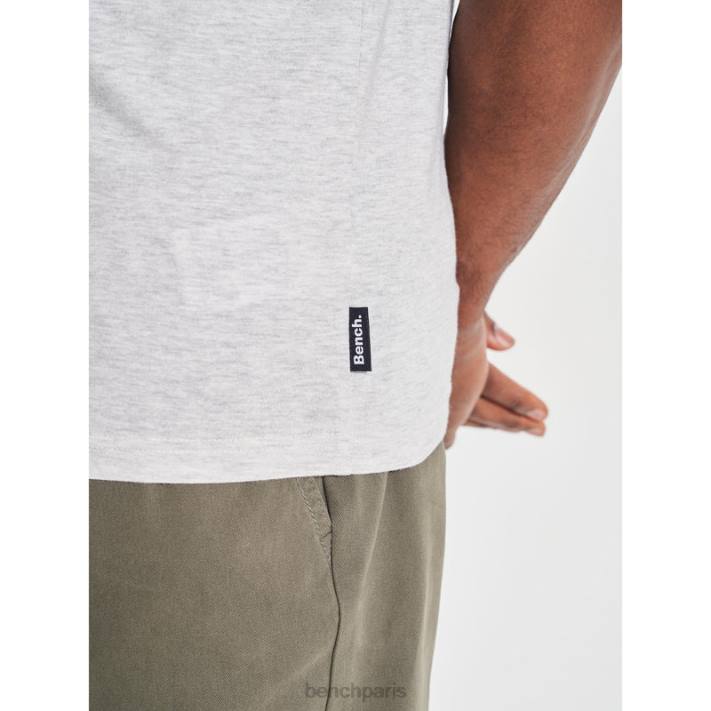 Bench Hommes écru chiné t-shirt sullivan 40ND12