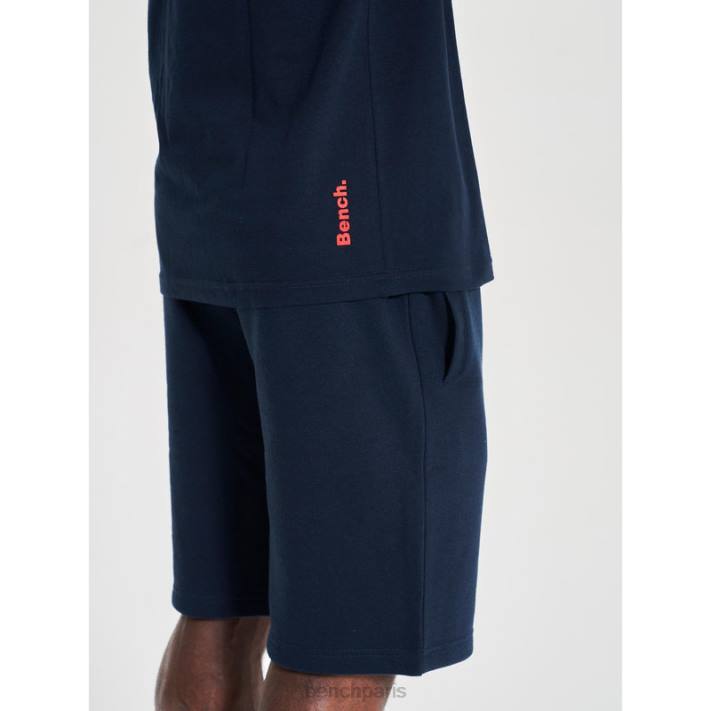 Bench Hommes marine ensemble short et t-shirt ralhut 40ND64