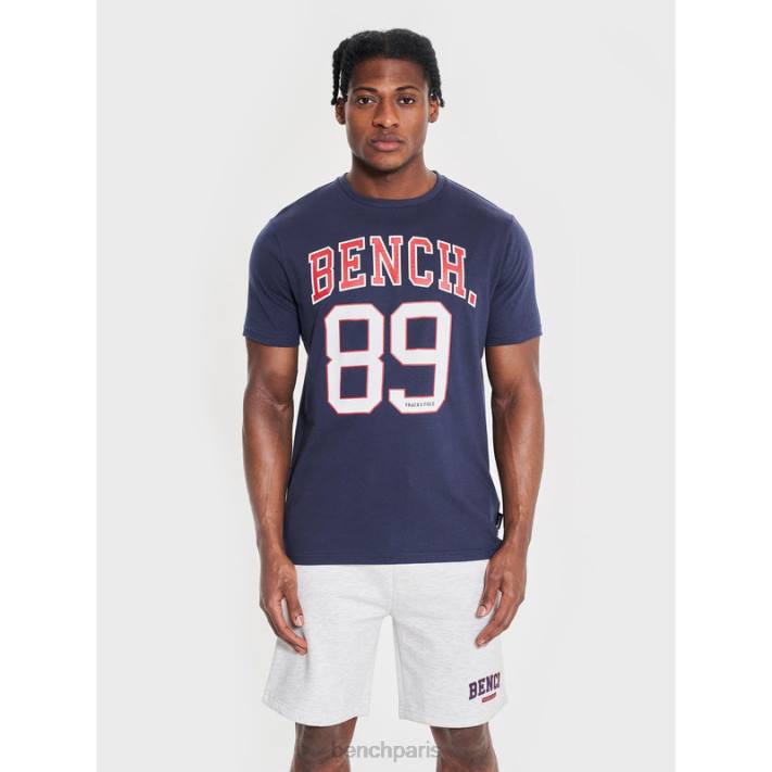 Bench Hommes marine t-shirt hutter 40ND14