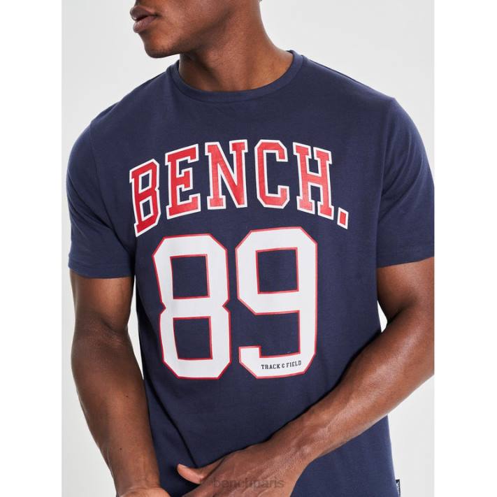 Bench Hommes marine t-shirt hutter 40ND14