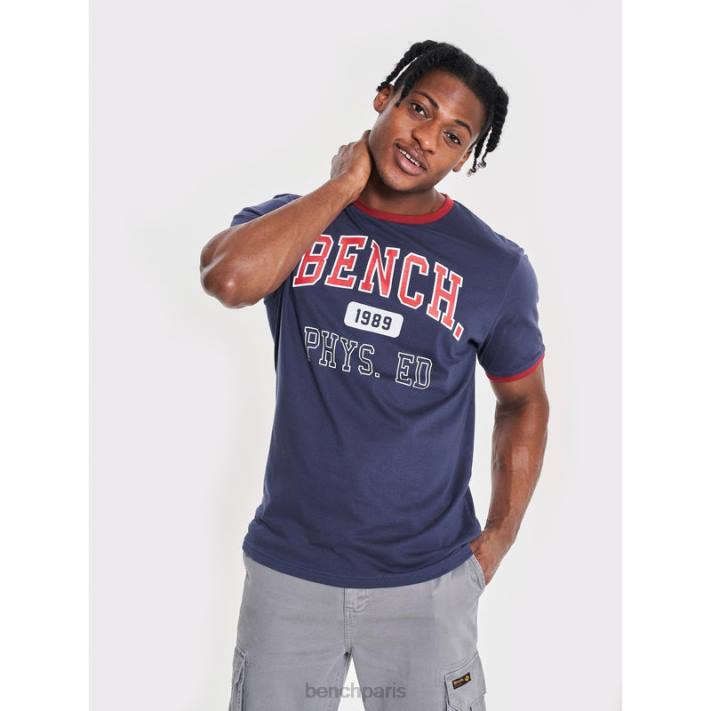 Bench Hommes marine t-shirt sullivan 40ND11